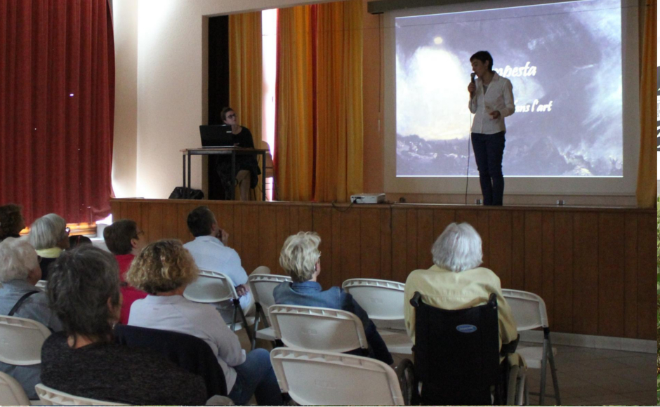 Présentation du centre avant la conférence