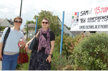 Florence Robineau et Diane Gouard